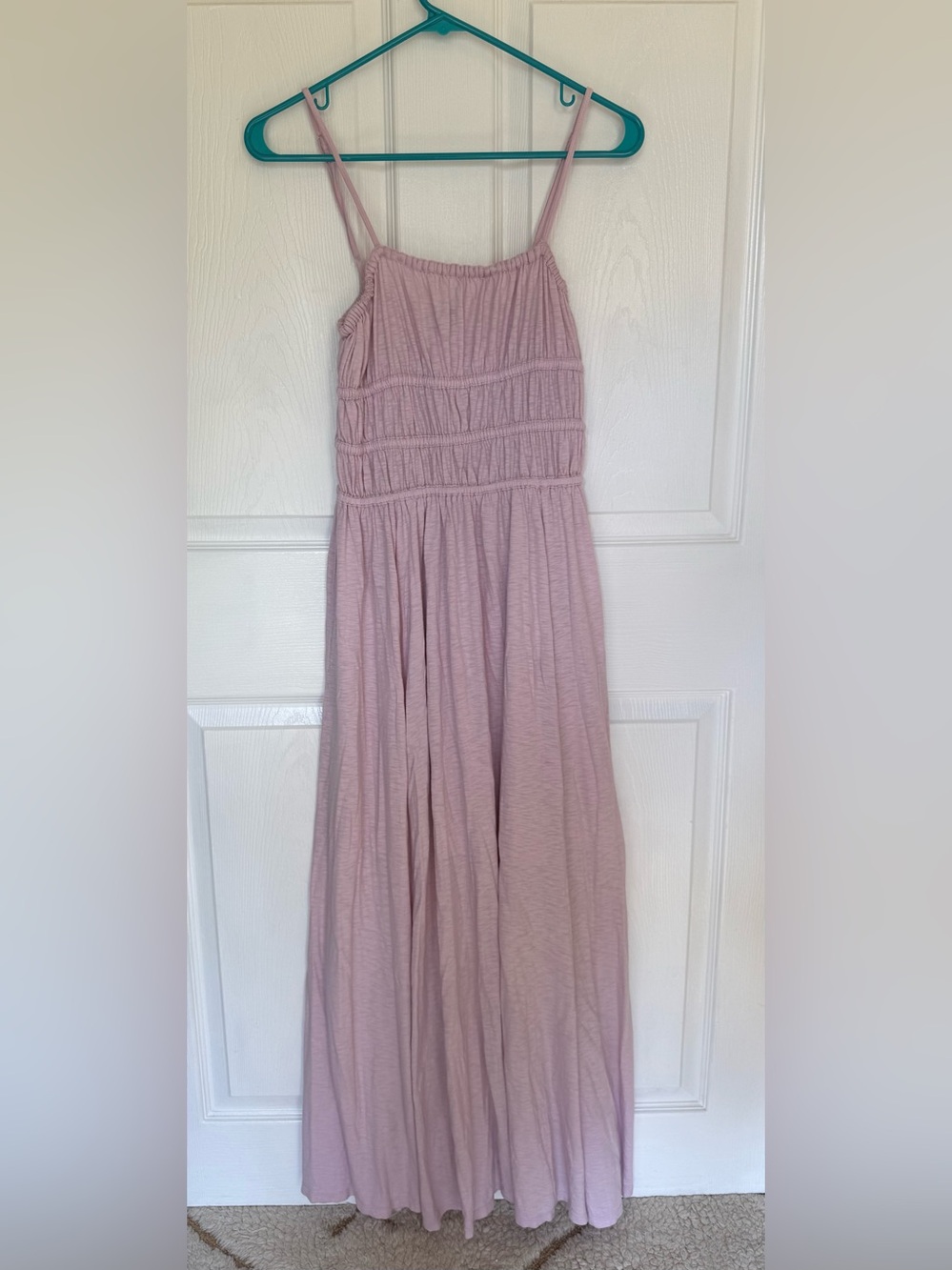 American Eagle Outfitters Sunchaser Smocked Maxi Dress